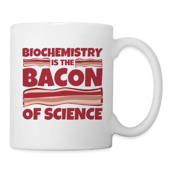 Biochemie Geschenk lustig - Tasse - Weiß - Rechts