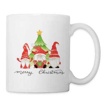 Gnome Merry Christmas Gnome's Christmas Tree - Mug - white - Right