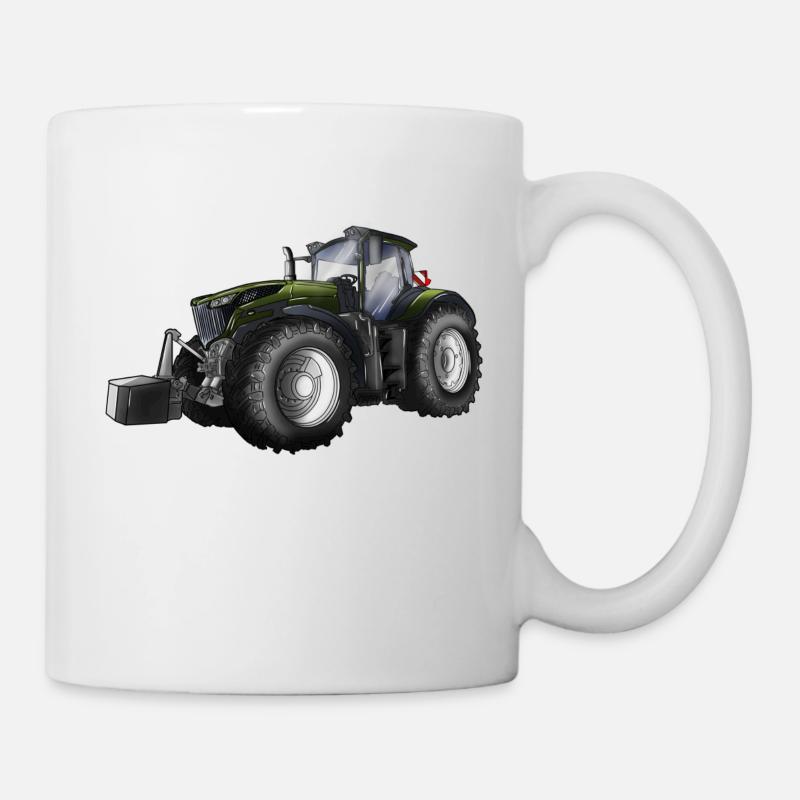 TRAKTOR - Tasse - Weiß