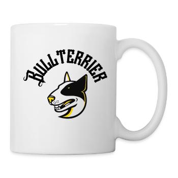 Bullterrier - Tasse - Weiß - Rechts