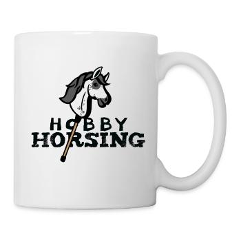 hobby horsing hobby horse Steckenpferd hobbyhorse - Tasse - Weiß - Rechts