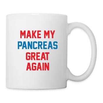 RENDRE MON PANCRÉAS À NOUVEAU GRAND - Mug blanc - blanc - Droite