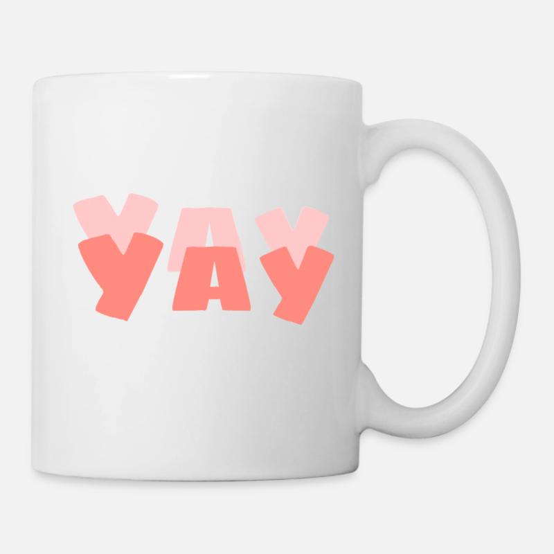 Yay - Tasse - Weiß