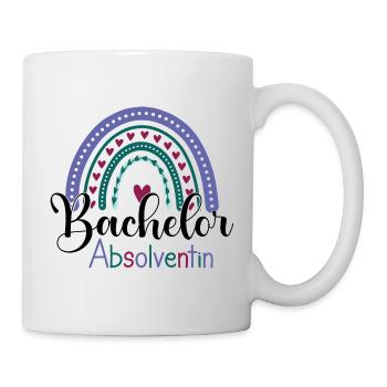 Bachelor Absolventin - Tasse - Weiß - Rechts