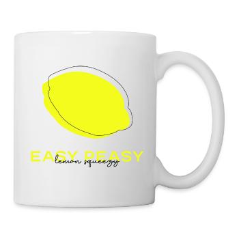 Citron. - Mug blanc - blanc - Droite