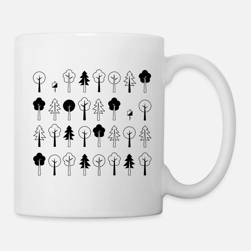 Orientierungslauf [01.1] [orienteering] [V] - Tasse - Weiß