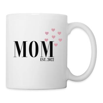Maman EST. 2022 - Mug blanc - blanc - Droite