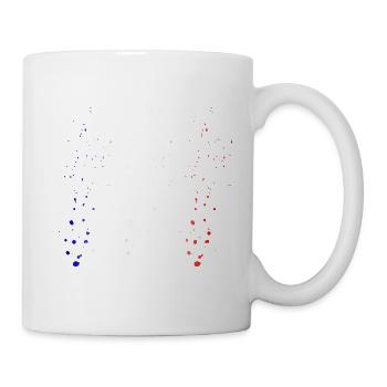 Blue White Red - Mug - white - Right