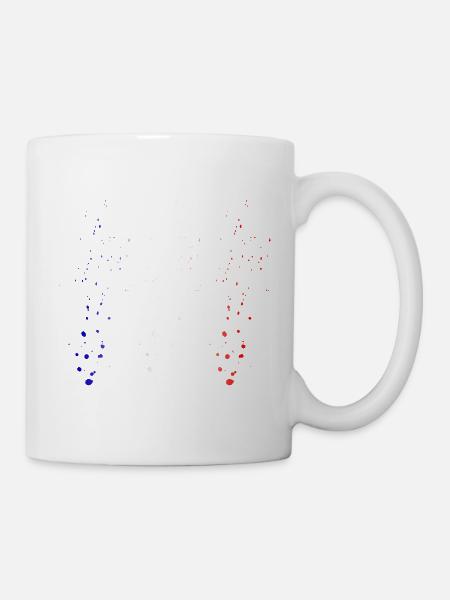 Bleu Blanc Rouge - Mug blanc - blanc