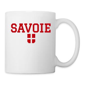 Drapeau Savoie - Mug blanc - blanc - Droite