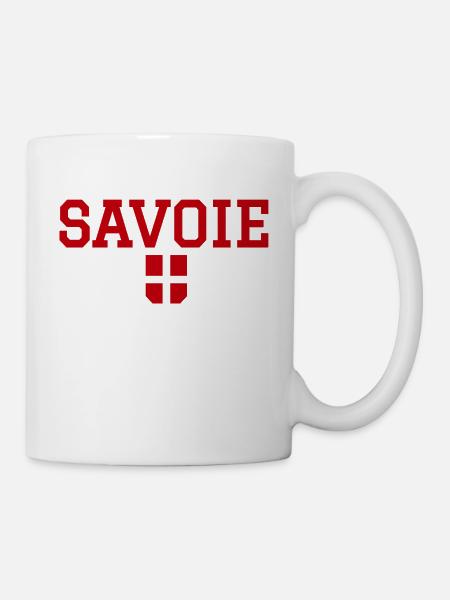 Drapeau Savoie - Mug blanc - blanc