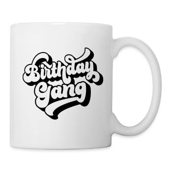 Birthday Gang Matching Group Birthday Party Gift - Mug - white - Right