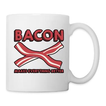 Bacon Makes Everything Better 10 - Mug - white - Right
