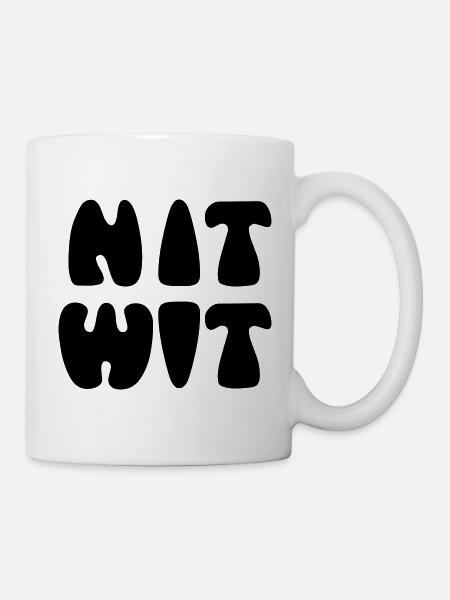 NITWIT - Mug - white