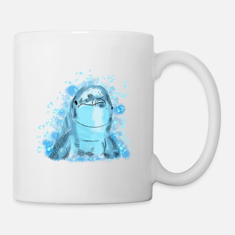 Dauphin - Mug blanc - blanc