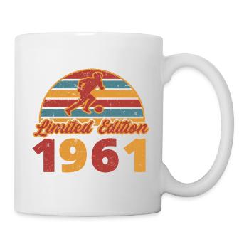 Footballer Football Footballer's birthday 1961 - Mug - white - Right