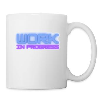 Work in progress - Tasse - Weiß - Rechts