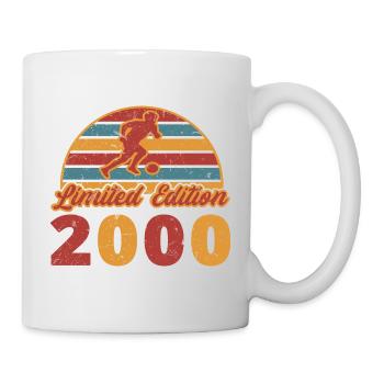 Footballeur Footballeur Footballeur Anniversaire 2000 - Mug blanc - blanc - Droite