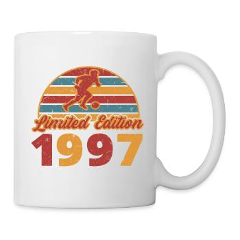 Anniversaire de footballeur footballeur 1997 - Mug blanc - blanc - Droite