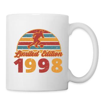 Année d'anniversaire du joueur de football 1998 - Mug blanc - blanc - Droite
