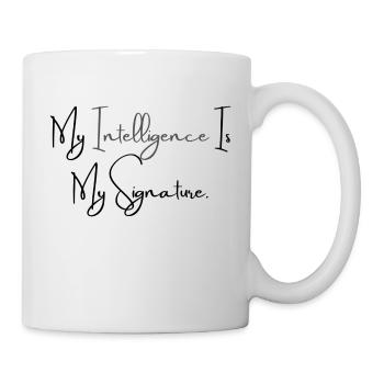 My Signature - Tasse - Weiß - Rechts