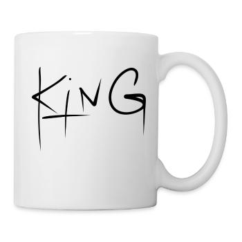 King - Tasse - Weiß - Rechts