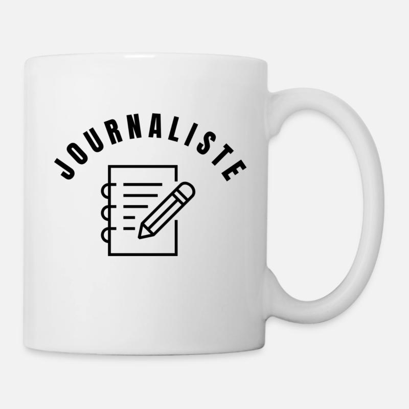 Journalist Collection - Profession - Mug - white
