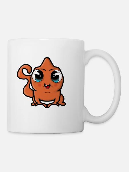 Chameleon - Tasse - Weiß