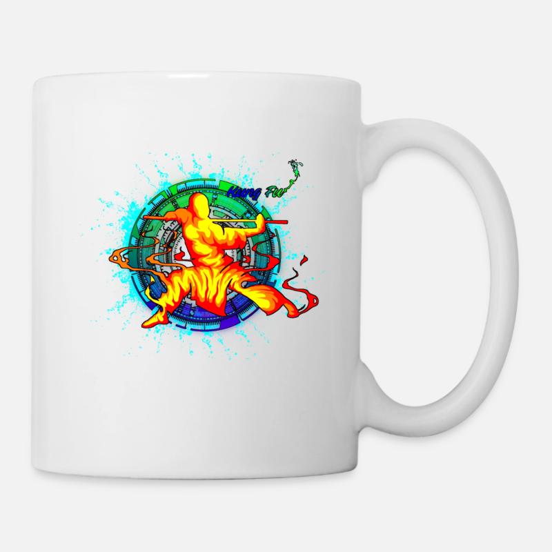 Kung-Fu - Tasse - Weiß