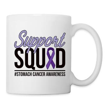 Support Squad - Stomach Cancer Awareness - Tasse - Weiß - Rechts