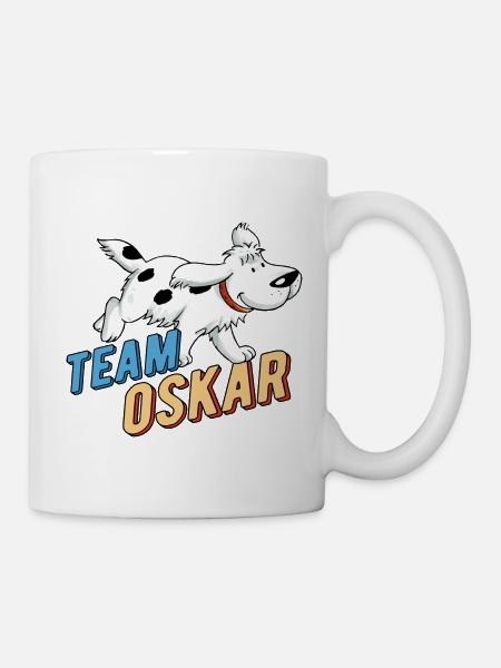 TKKG Team Oskar Hund - Tasse - Weiß