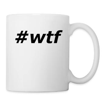 #wtf - Mug - white - Right