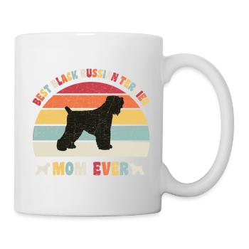 Meilleure maman Black Russian Terrier jamais amoureuse des chiens - Mug blanc - blanc - Droite