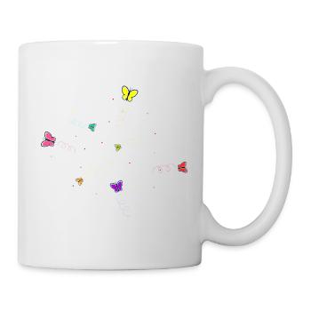 Butterflies - Mug - white - Right