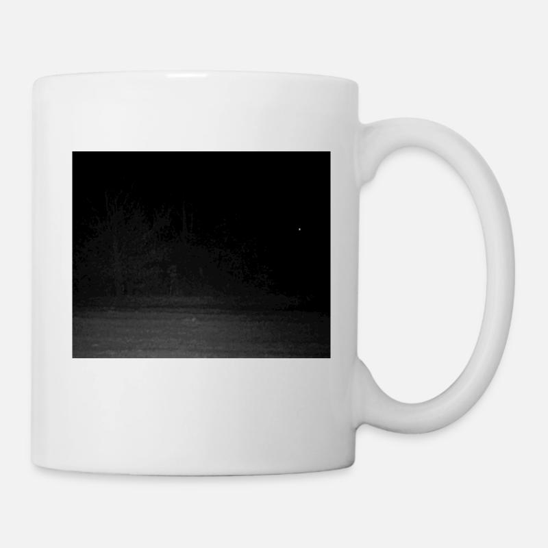Creepy creature in the forest - Mug - white