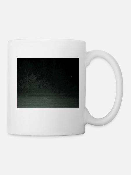 Creepy creature in the forest - Mug - white