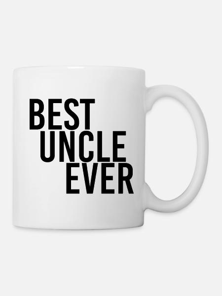 best uncle ever - Tasse - Weiß