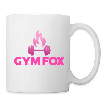 GYM FOX - Motivating Gym and Fitness Designs - Mug - white - Right