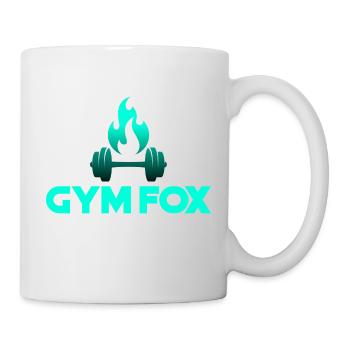 GYM FOX - Motivating Gym and Fitness Designs - Mug - white - Right