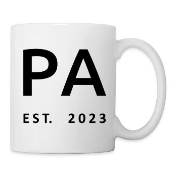 PA Est. 2023 Graduate Physician Assistant Geschenk - Tasse - Weiß - Rechts