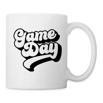 Spieltag Fußballliebhaber Sport Fan Fußball Saison - Tasse - Weiß - Rechts