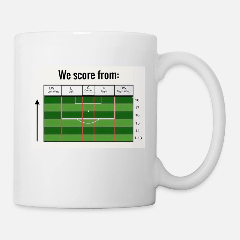 Wir punkten von - absolut perfekt - Tasse - Weiß