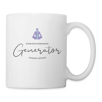 Human Design "Manifestierender Generator" - Tasse - Weiß - Rechts