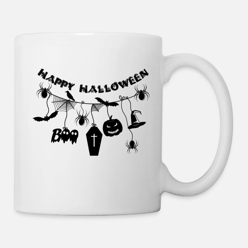 Halloween - Tasse - Weiß