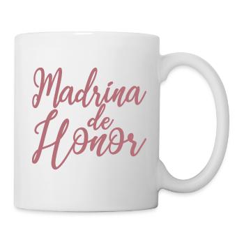 Madrina de Honor Bridesmaid Wedding Team Bride - Mug - white - Right