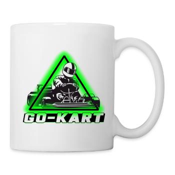 Go Kart - Tasse - Weiß - Rechts