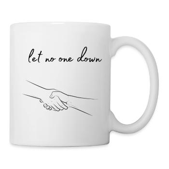 Help everyone - Tasse - Weiß - Rechts