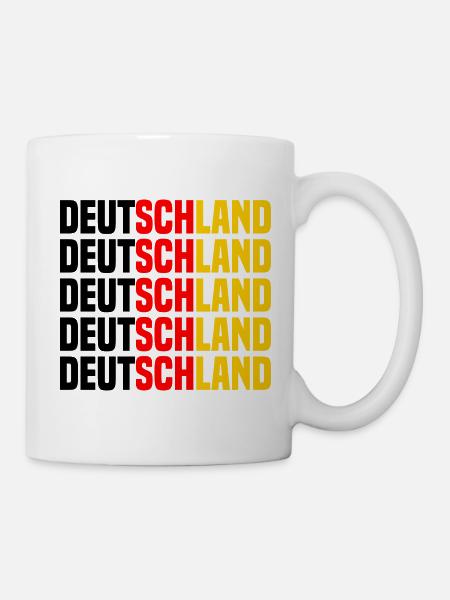 Deutschland - Tasse - Weiß