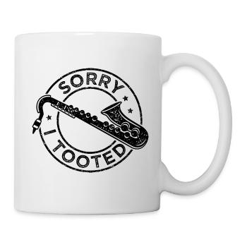 Saxophone Musicien Jazz Saxophoniste Orchestra - Mug blanc - blanc - Droite