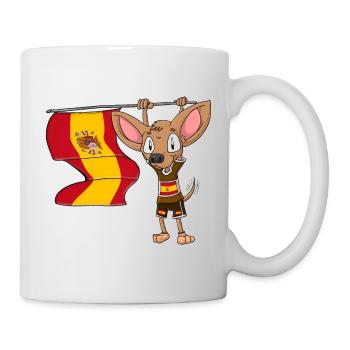 Spanischer Chihuahua - Tasse - Weiß - Rechts
